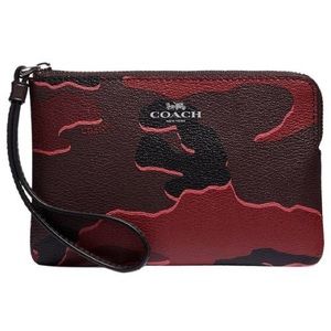 NWT Coach Wild Camo Wristlet